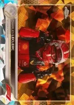 2022 Topps Chrome Sapphire Edition Formula 1 feature card