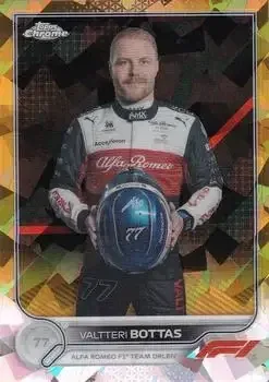 2022 Topps Chrome Sapphire Edition Formula 1 feature card