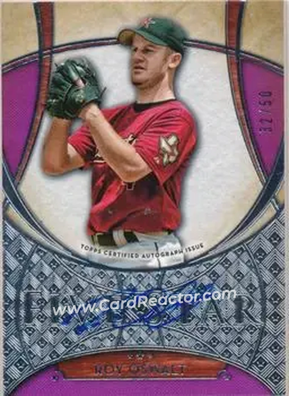 2017 Topps Five Star - Base Autograph Purple #FSA-RO - Roy Oswalt - Houston Astros - Front