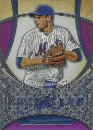 2017 Topps Five Star - Base Autograph Purple #FSA-SMZ - Steven Matz - New York Mets