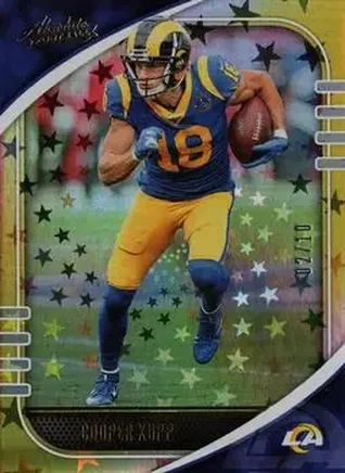 2020 Panini Absolute - Gold Stars #60 - Cooper Kupp - Los Angeles Rams
