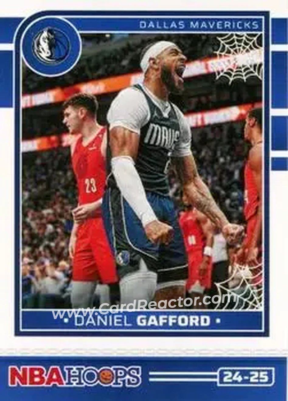 2024-25 Hoops Haunted Hoops #16 - Daniel Gafford - Dallas Mavericks - Front 2024-25 Hoops Haunted Hoops #16 - Daniel Gafford - Dallas Mavericks - Front