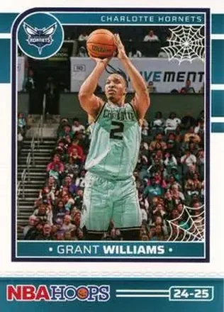 2024-25 Hoops Haunted Hoops #17 - Grant Williams - Charlotte Hornets