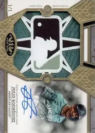 2024 Topps Tier One - All-Star Jumbo Patches Autographs #JPAV-JR - Julio Rodríguez - Seattle Mariners
