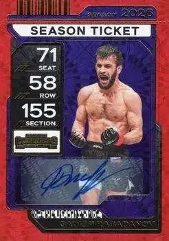 Season Ticket Signatures Red Fireworks