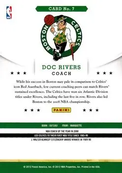 Back of Doc Rivers