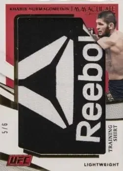 2021 Panini Immaculate Collection UFC feature card