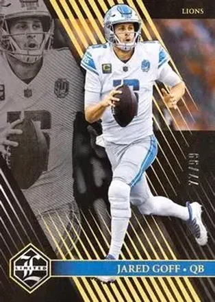 2023 Panini Limited - Gold Spotlight #35 - Jared Goff - Detroit Lions