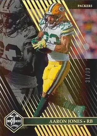 2023 Panini Limited - Gold Spotlight #36 - Aaron Jones - Green Bay Packers