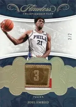 2017-18 Panini Flawless feature card