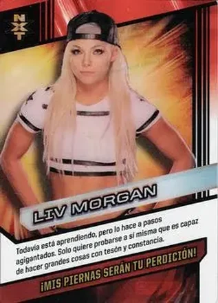 2016 Panini WWE Action Cards #155 - Liv Morgan