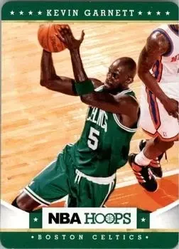 Front of Kevin Garnett