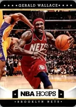 2012-13 Hoops Taco Bell #10 Gerald Wallace