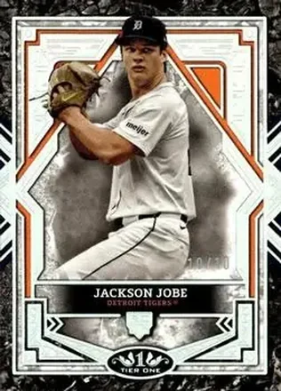 2025 Topps Tier One - Holo Silver Foil #93 - Jackson Jobe - Detroit Tigers