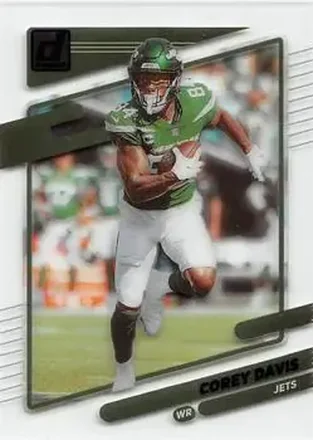 2021 Clearly Donruss - Purple #38 - Corey Davis - New York Jets