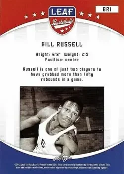 Back of Bill Russell