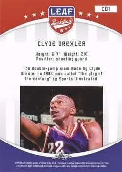 Back of Clyde Drexler
