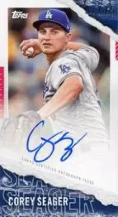 2020 Topps Rip - Mini Autographs #RIPAU-CSE - Corey Seager - Los Angeles Dodgers