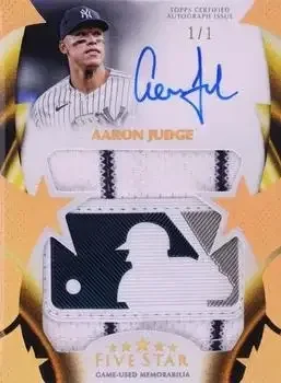 2023 Topps Five Star feature card