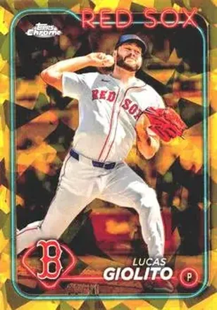 2024 Topps Chrome Update Sapphire Edition - Gold Sapphire #USCS176 - Lucas Giolito - Boston Red Sox