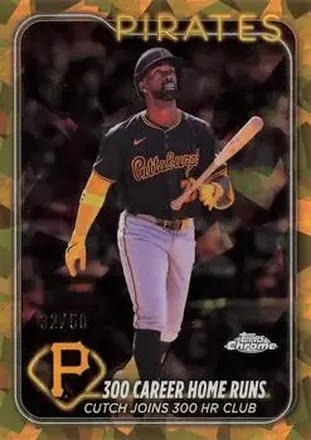 2024 Topps Chrome Update Sapphire Edition - Gold Sapphire #USCS254 - Andrew McCutchen - Pittsburgh Pirates