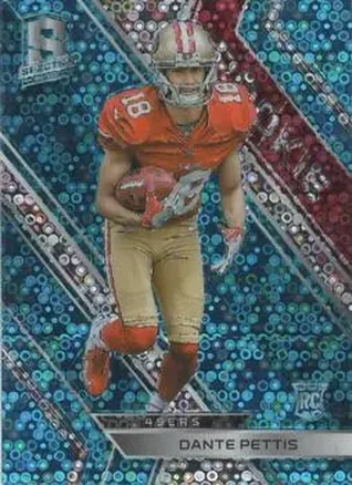 2018 Panini Spectra - Neon Blue #136 - Dante Pettis - San Francisco 49ers