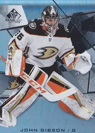 2021-22 SP Game Used #62 - John Gibson - Anaheim Ducks