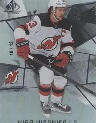 2021-22 SP Game Used #81 - Nico Hischier - New Jersey Devils