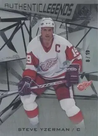 2021-22 SP Game Used #102 - Steve Yzerman - Detroit Red Wings