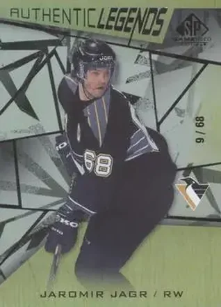 2021-22 SP Game Used #103 - Jaromir Jagr - Pittsburgh Penguins