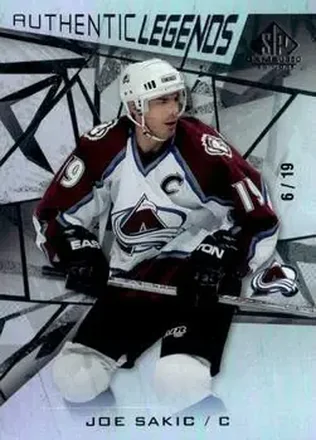 2021-22 SP Game Used #107 - Joe Sakic - Colorado Avalanche