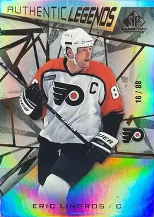 2021-22 SP Game Used #116 - Eric Lindros - Philadelphia Flyers