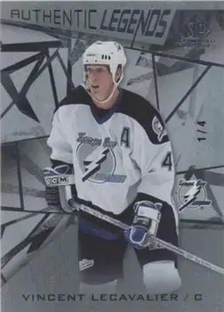 2021-22 SP Game Used #120 - Vincent Lecavalier - Tampa Bay Lightning