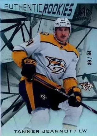 2021-22 SP Game Used #122 - Tanner Jeannot - Nashville Predators