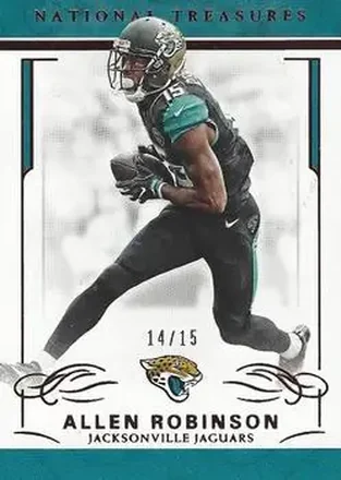 2016 Panini National Treasures - Jersey Number Red #48 - Allen Robinson II - Jacksonville Jaguars