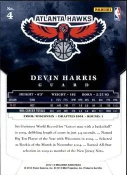 Back of Devin Harris