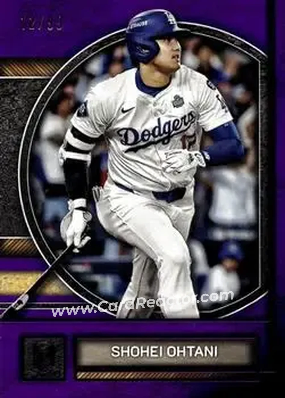 2025 Topps Museum Collection - Amethyst #1 - Shohei Ohtani - Los Angeles Dodgers - Front 2025 Topps Museum Collection - Amethyst #1 - Shohei Ohtani - Los Angeles Dodgers - Front