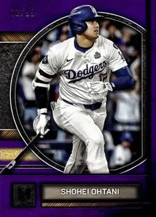2025 Topps Museum Collection - Amethyst #1 - Shohei Ohtani - Los Angeles Dodgers