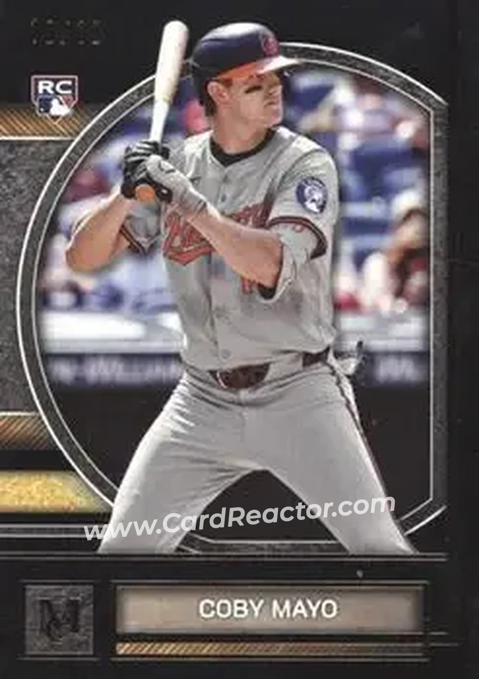 2025 Topps Museum Collection - Black Diamond #52 - Coby Mayo - Baltimore Orioles - Front