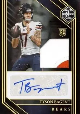 2023 Panini Limited - Gold Spotlight #137 - Tyson Bagent - Chicago Bears