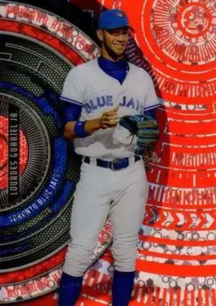 2017 Bowman High Tek - Red Orbit Diffractor #BHT-LGJ - Lourdes Gurriel Jr. - Toronto Blue Jays