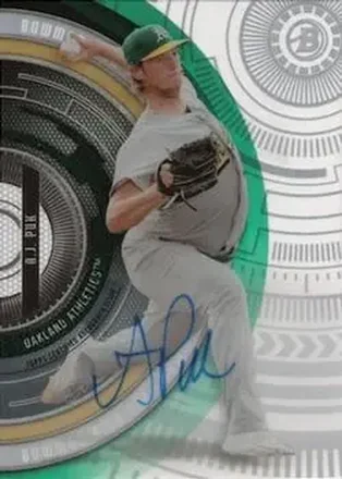 2017 Bowman High Tek - High Tek Autographs #BHT-AP - A.J. Puk - Oakland Athletics