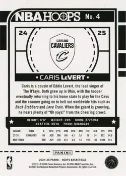 Back of Caris LeVert