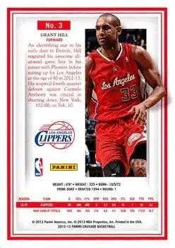 Back of Grant Hill
