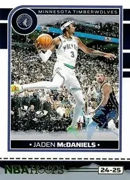 2024-25 Hoops Winter #6 Jaden McDaniels
