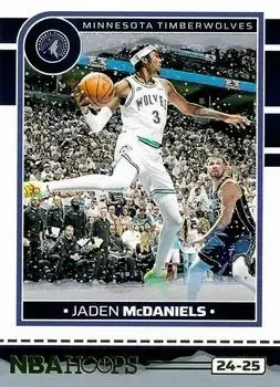2024-25 Hoops Winter #6 Jaden McDaniels