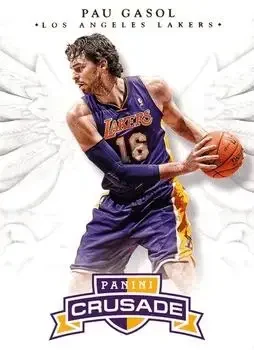 2012-13 Panini Crusade #6 Pau Gasol