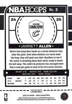 Back of Jarrett Allen