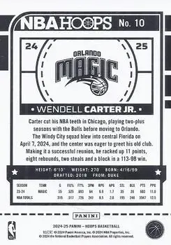 Back of Wendell Carter Jr.