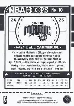 Back of Wendell Carter Jr.